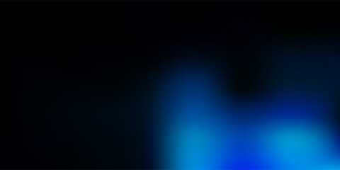 Dark blue vector blur background.