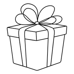gift box isolated on white