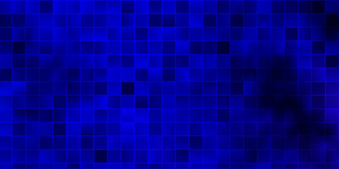 Dark BLUE vector layout with lines, rectangles.