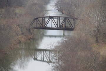 Bridge over river in Virginia