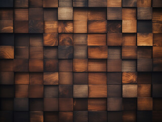 Wooden blocks' texture showcased in close-up for abstract background
