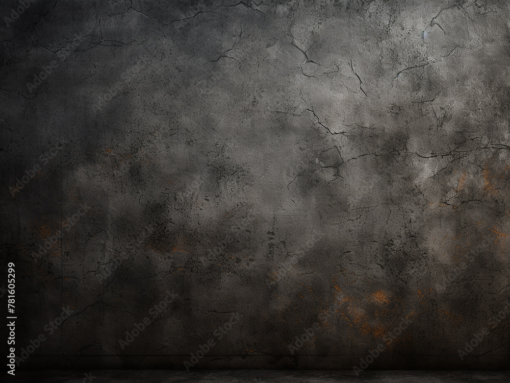 Poster the image features a dark cement wall, creating an abstract background