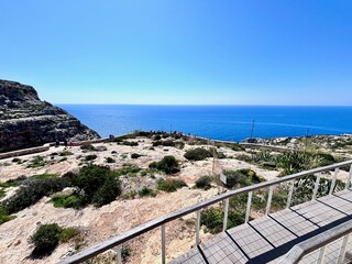 Beautiful Blue Grotto in Malta. Sunny day - 781605680