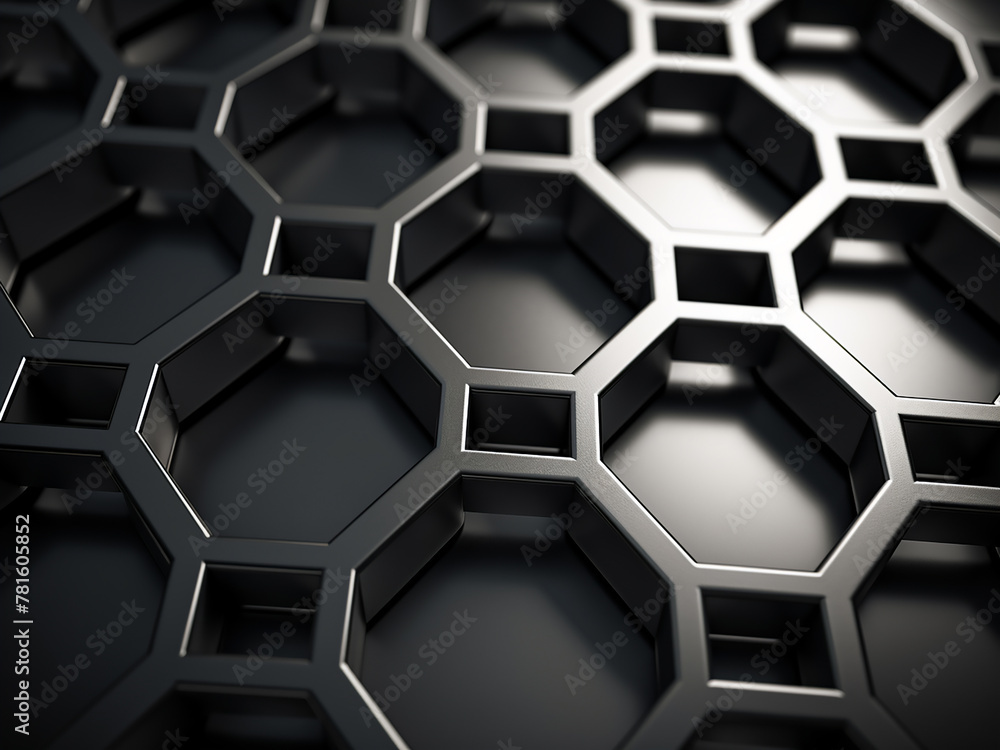 Poster macro pattern forms abstract geometric background