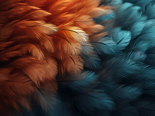 Obraz premium Abstract textured fiber pattern enhances vintage background