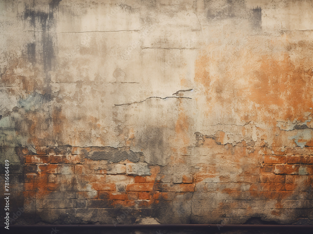 Poster grungy wall texture suitable for background application
