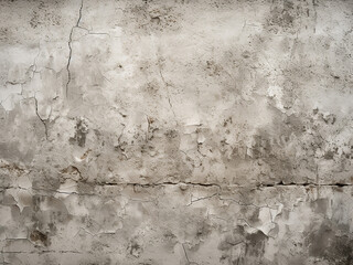 Uneven rough concrete wall, shabby and cracked, serves as the background