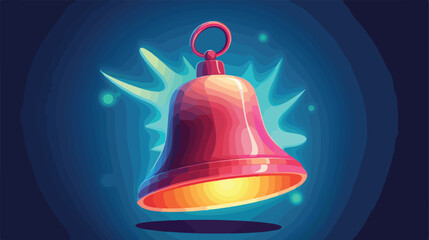 Notification bell icon for incoming inbox message. - obrazy, fototapety, plakaty