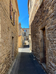Alley in the Medieval village Montpeyroux