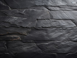 The top view offers a detailed look at the textured background of black stone slate