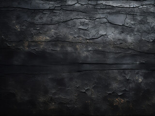 The background exhibits a black wall with a scratched, grungy texture - obrazy, fototapety, plakaty