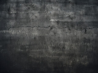 The black wall background showcases a grungy, scratched texture - obrazy, fototapety, plakaty