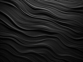 Shiny black wall texture forms the background