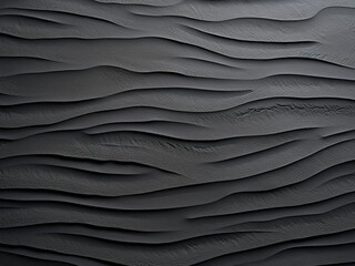 Abstract background formed by a black wall of sand and concrete - obrazy, fototapety, plakaty