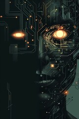 a futuristic hacking technology