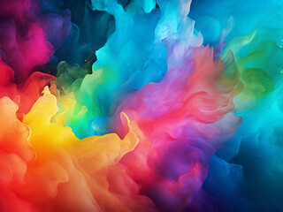 Colorful backdrop, ready for your project's text or image