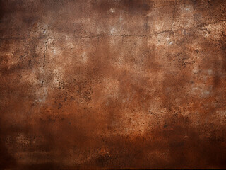Dark brown grunge grained wall for textured background