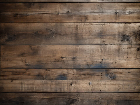 Old grunge wooden wall serves as a backdrop for various settings