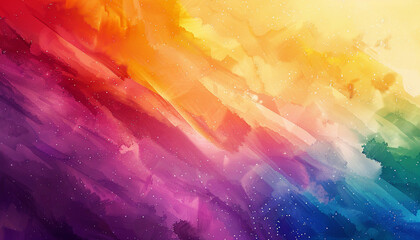 pride and love rainbow background