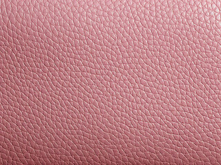 Closeup of pink leather texture serves as background