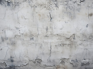 Background features concrete wall's cracked surface with scratches