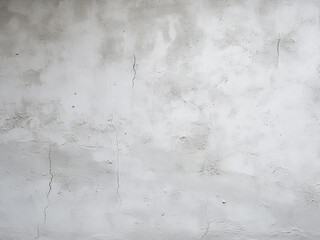 White cement plaster wall forms the background