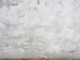 Background features texture of old, dirty white cement wall