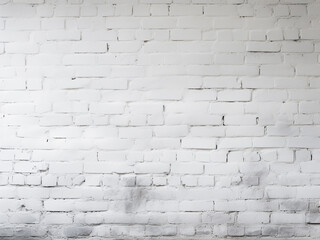 Background or texture provided by misty white brick wall