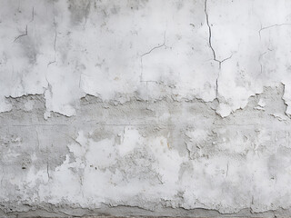 Background textured with white old cement wall