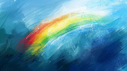 Obraz na płótnie Canvas pride and love rainbow background