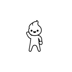 Cartoon faces. Expressive eyes and mouth, smiling, crying and surprised character face expressions. Caricature comic emotions or emoticon doodle. Isolated vector illustration icons set
