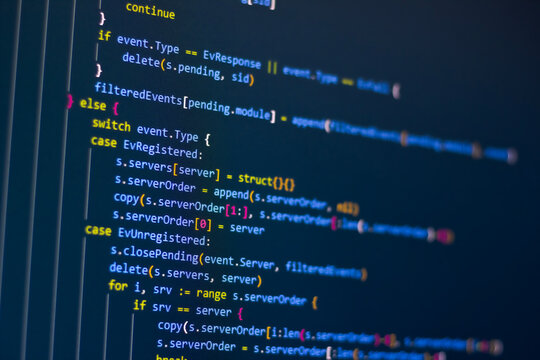 Backend coding with go and java. Can be used as background and banner.