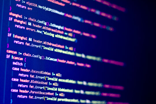 Backend coding with go and java. Can be used as background and banner.