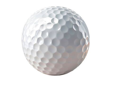 golf ball isolated