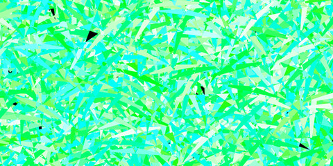 Light green vector backdrop with triangles, lines.