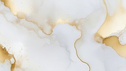 Grey gold alcohol ink background. Liquid marble texture suitable for flyers, posters, designing presentations, invitations, business cards, background wallpaper.