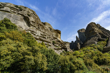 The Meteora is a rock formation in northwestern Greece, hosting one of the largest and most...