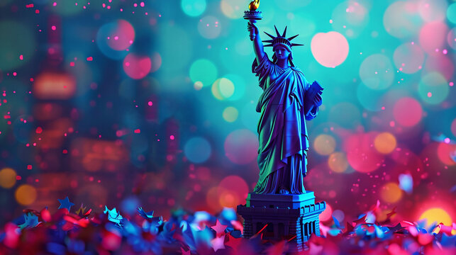 Happy 4th July Independence Day background