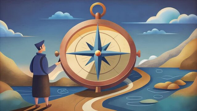 Just as a navigator uses a map and compass to stay on course prayer is the compass that keeps us on the right path in our spiritual journey.