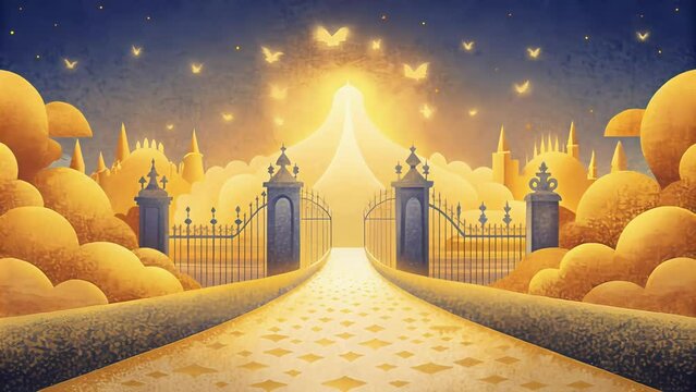 The streets of heaven are paved with gold and lined with gates made of pearl. But the greatest treasure in this holy place is the love and
