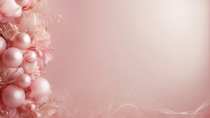 Fototapeta na wymiar pink cherry background