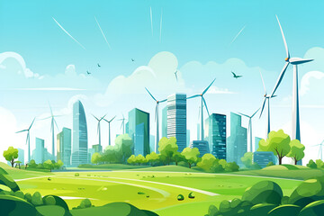 Eco Green City Concept