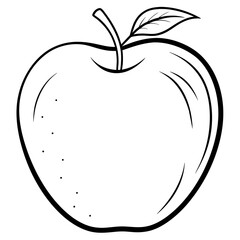 illustration of an apple
