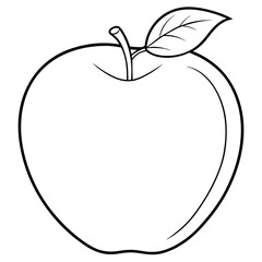  apple with leaf