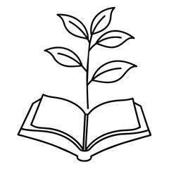 book with tree