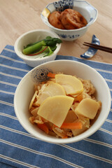 タケノコの炊き込みご飯
