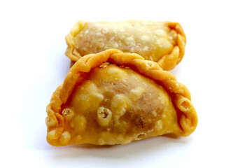 Mini curry puff. Thai dessert