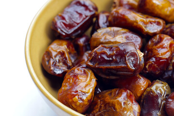 Dates or dattes palm fruit