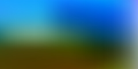 Obraz premium Light blue, yellow vector gradient blur template.