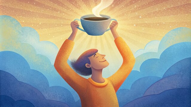 As I lifted the overflowing cup to my lips I felt a surge of gratitude and joy wash over me. Each sip was a reminder of Gods overflowing grace